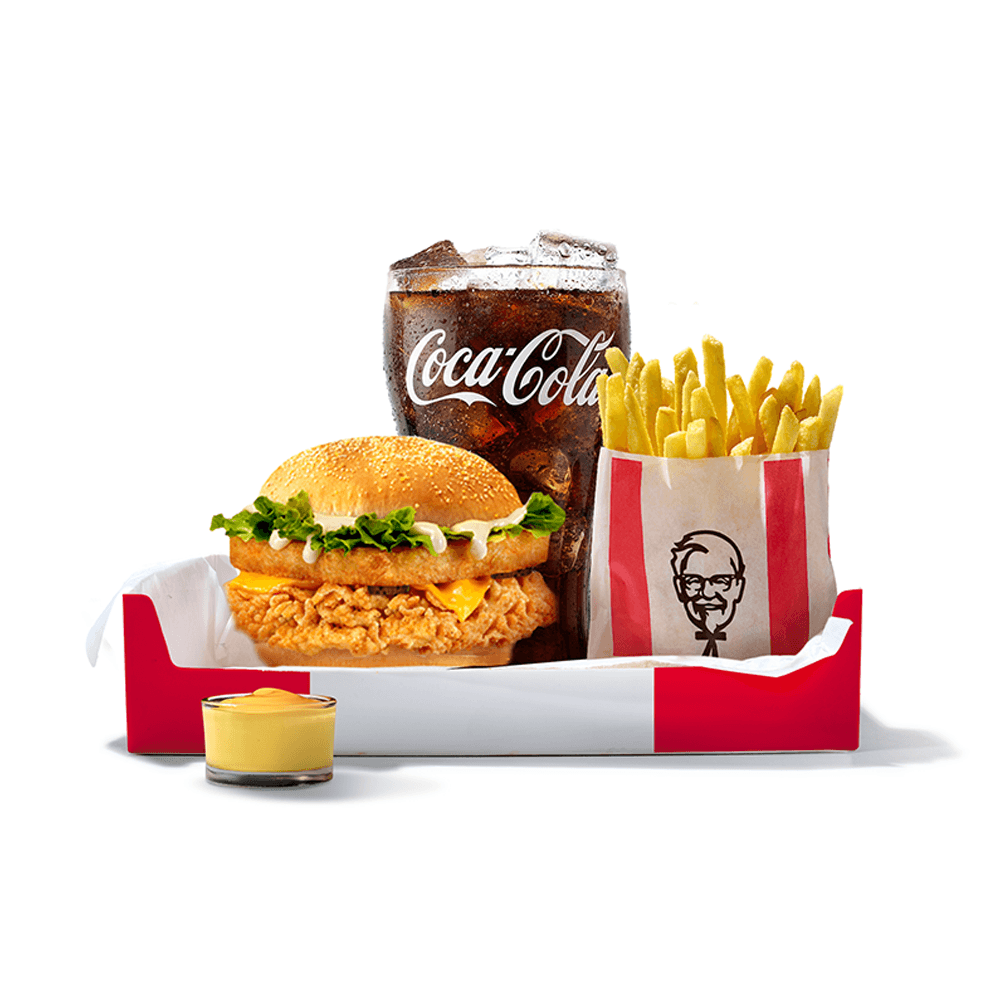 KFC Майо кранчер комбо 